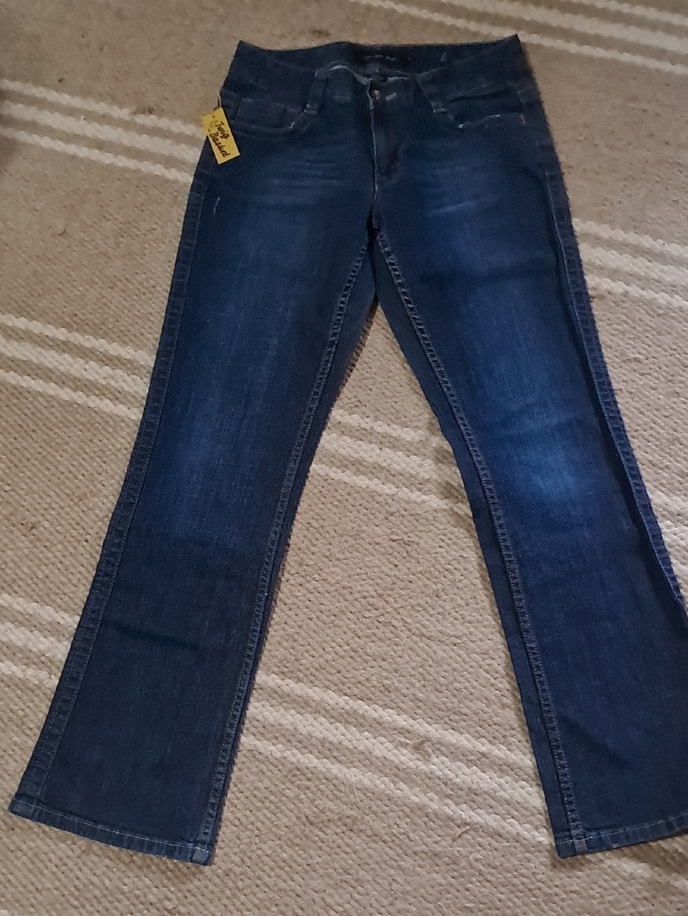VINTAGE Calvin Klein Jeans  Women's Dark Blue Bootcut Denim